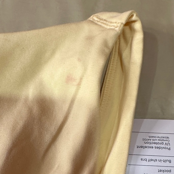 Yellow Sleeveless workout Dress size medium - Picture 4 of 7